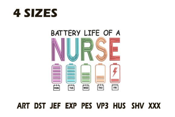 Battery Life Nurse Embroidery: A Designer’s Review for Business Use