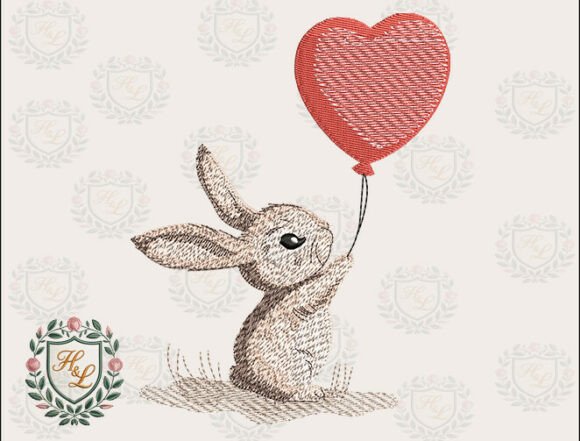 Bunny Heart Balloon Embroidery Files: Cute, Versatile, and Ready for Real Projects