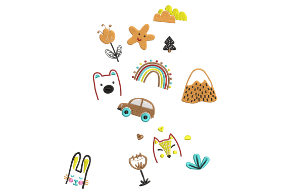Cute Doodle Embroidery Set Review for Gifts