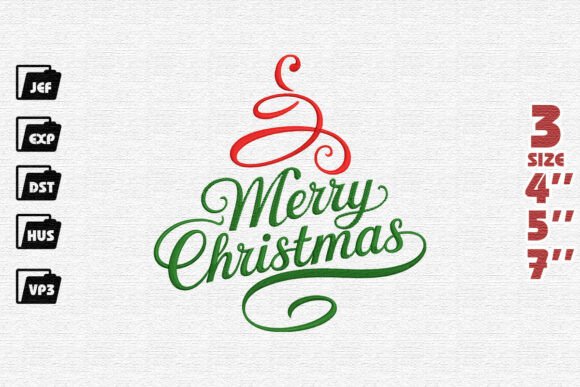 Festive Swirl Christmas Embroidery File: A Designer’s Business-Ready Review