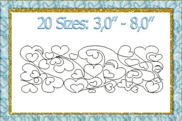 Heart Border Embroidery Design: A Personalized Gift Maker’s Dream