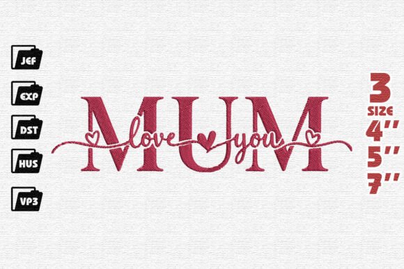 Love You Mum Embroidery: A Designer's Real-World Review