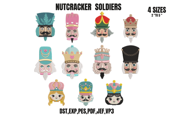 Nutcracker Magic for Holiday Embroidery